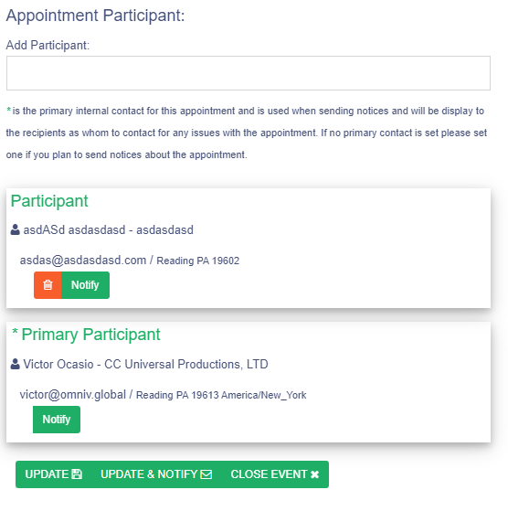 Appointment Booking Pages - My Appointments - Dashboard More Options - Editing More